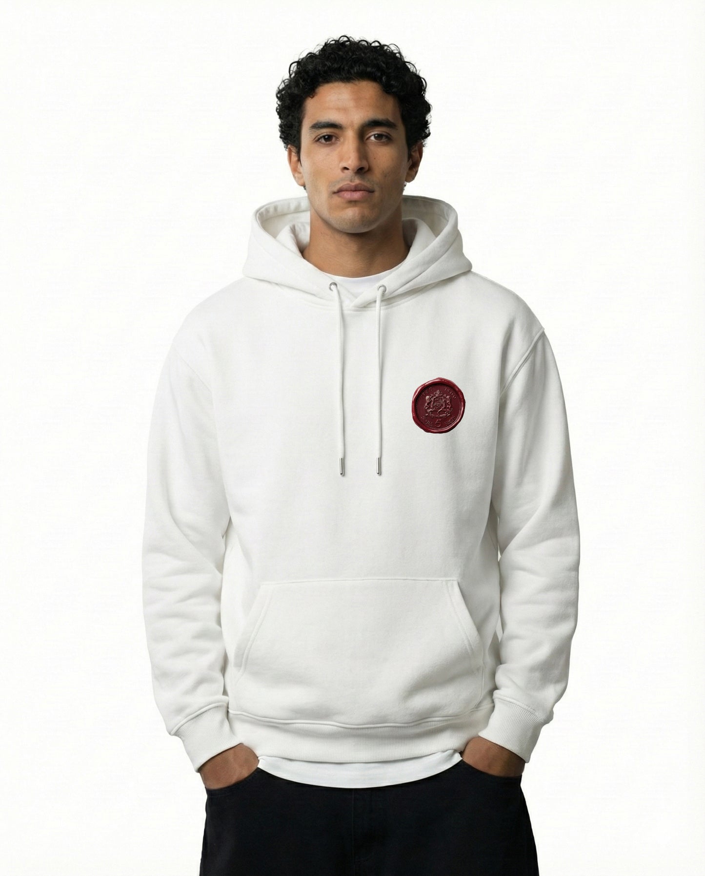 Hoodie Blanc L'Baraka 1980 - 5 Dirhams Art